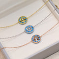Dior Lucky Star 1 Diamond Blue Gold Bracelet