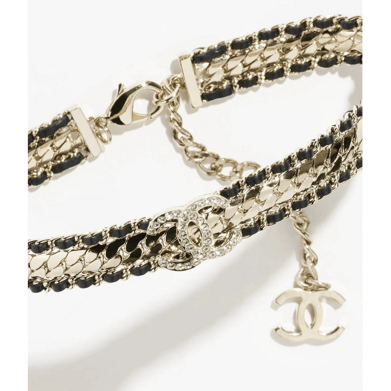 18K  Chanel Strass Necklace